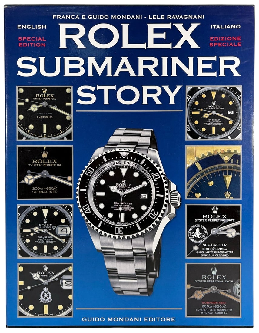Rolex Submariner Story Mondani Reference Book (1 of 4)