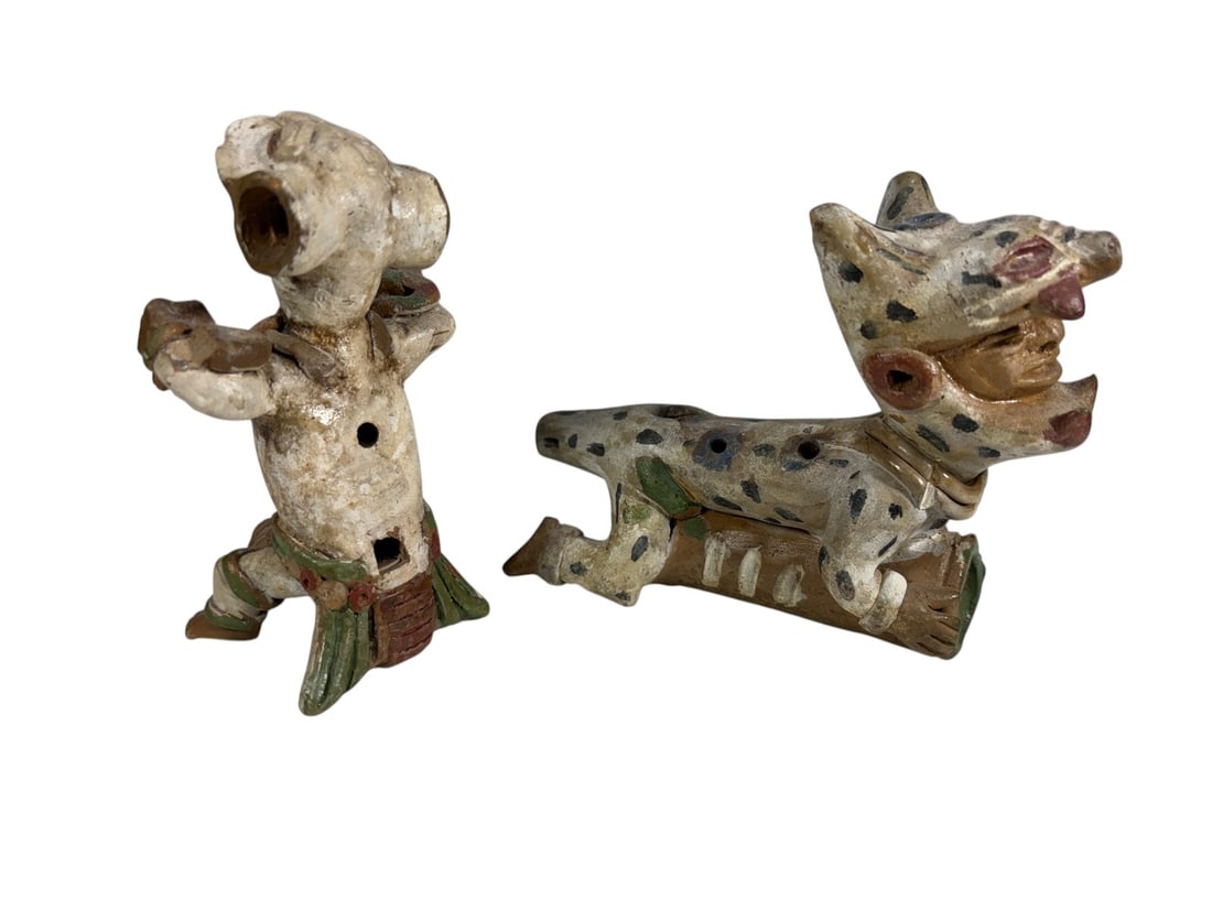 Assorted Pre-Columbian Style Objects 7pc LOT - 9