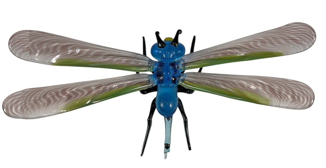 Vittorio Costantini Italian Murano Glass Dragonfly (1 of 5)