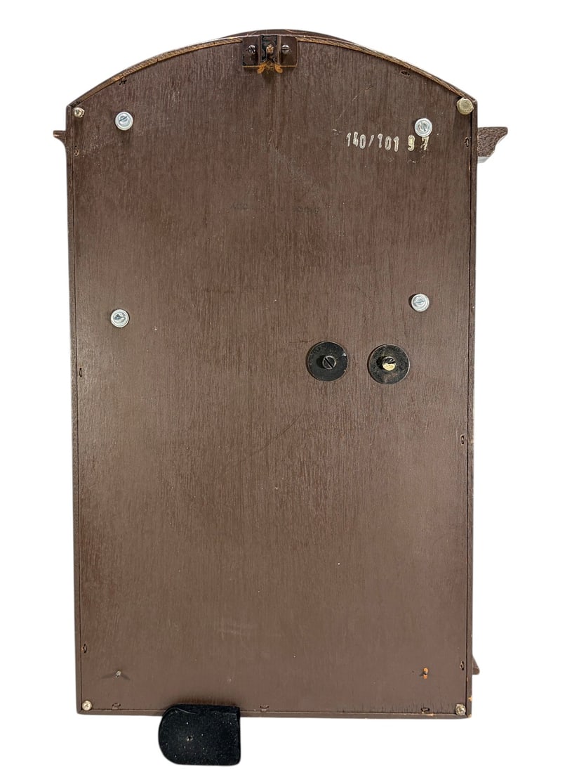 German Mauthe Walnut Wall Clock - 6