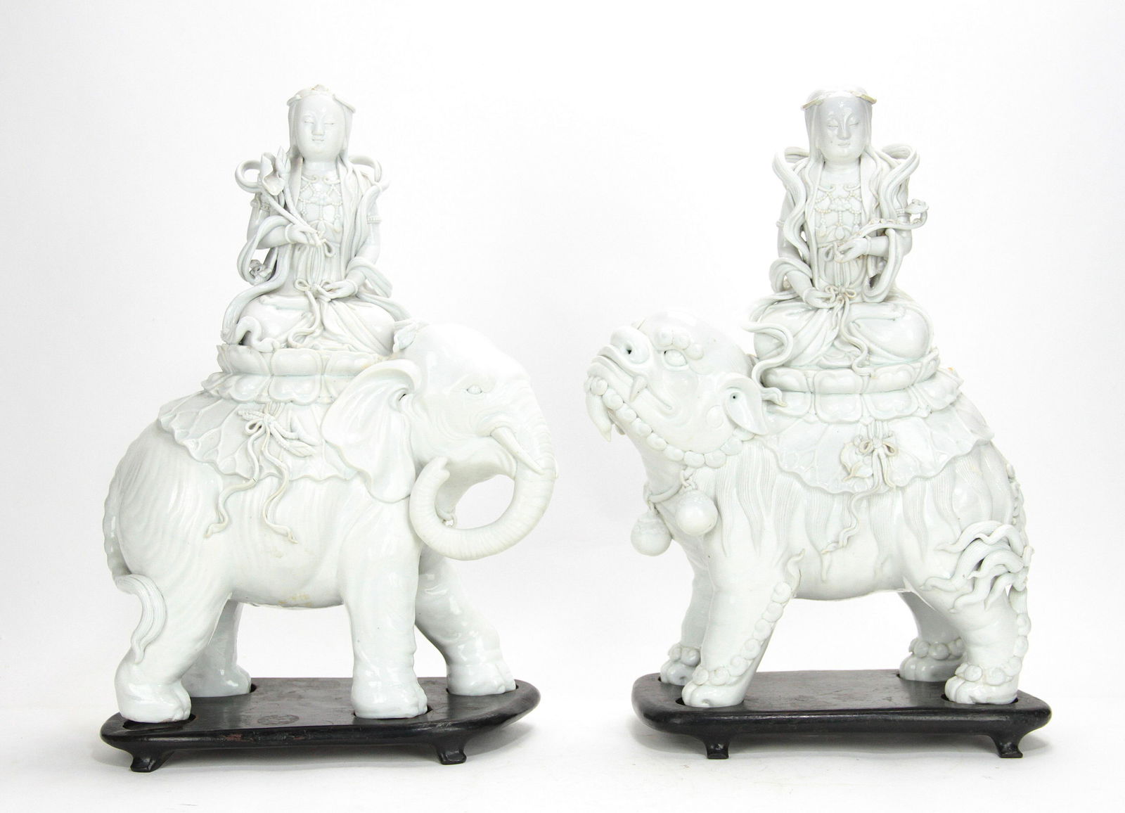 A Pair of Chinese Blanc-de-Chine Figures (1 of 10)