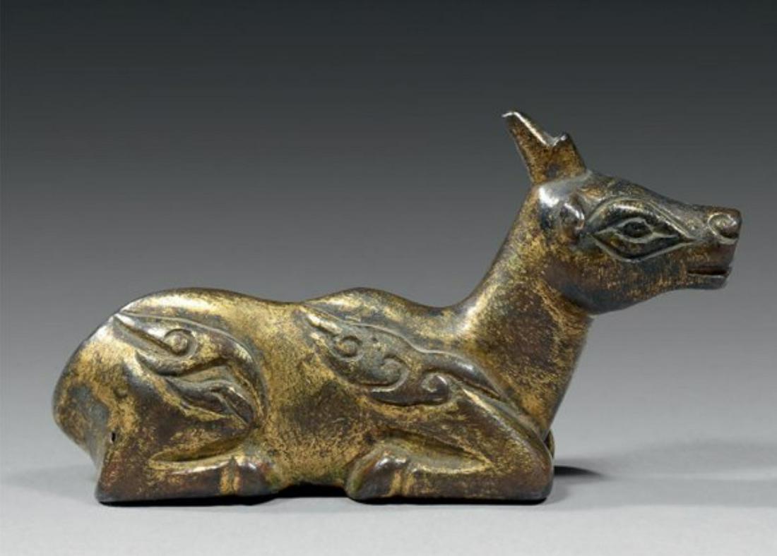 A Chinese Bronze gilded Figure (1 of 1)