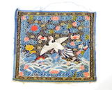 A Chinese Kesi Silk Rank Badge