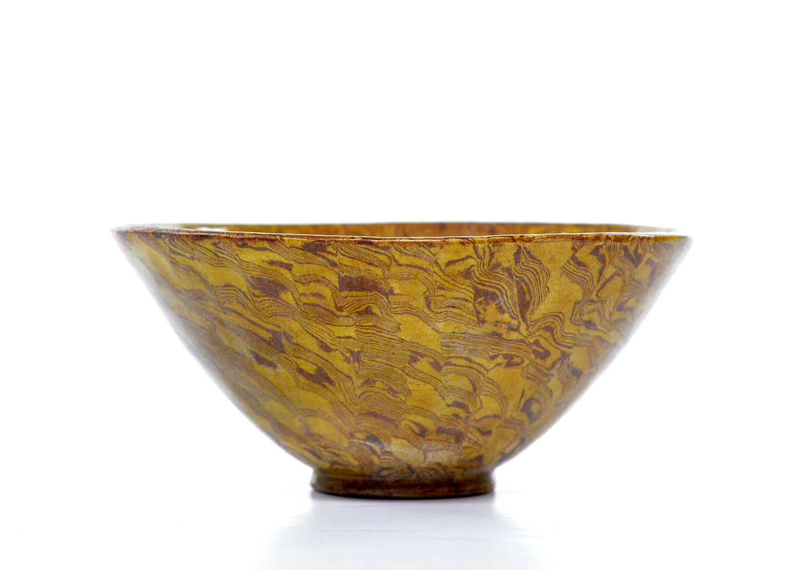 A Fine Chinese Marble Pottery Bowl (1 of 7)