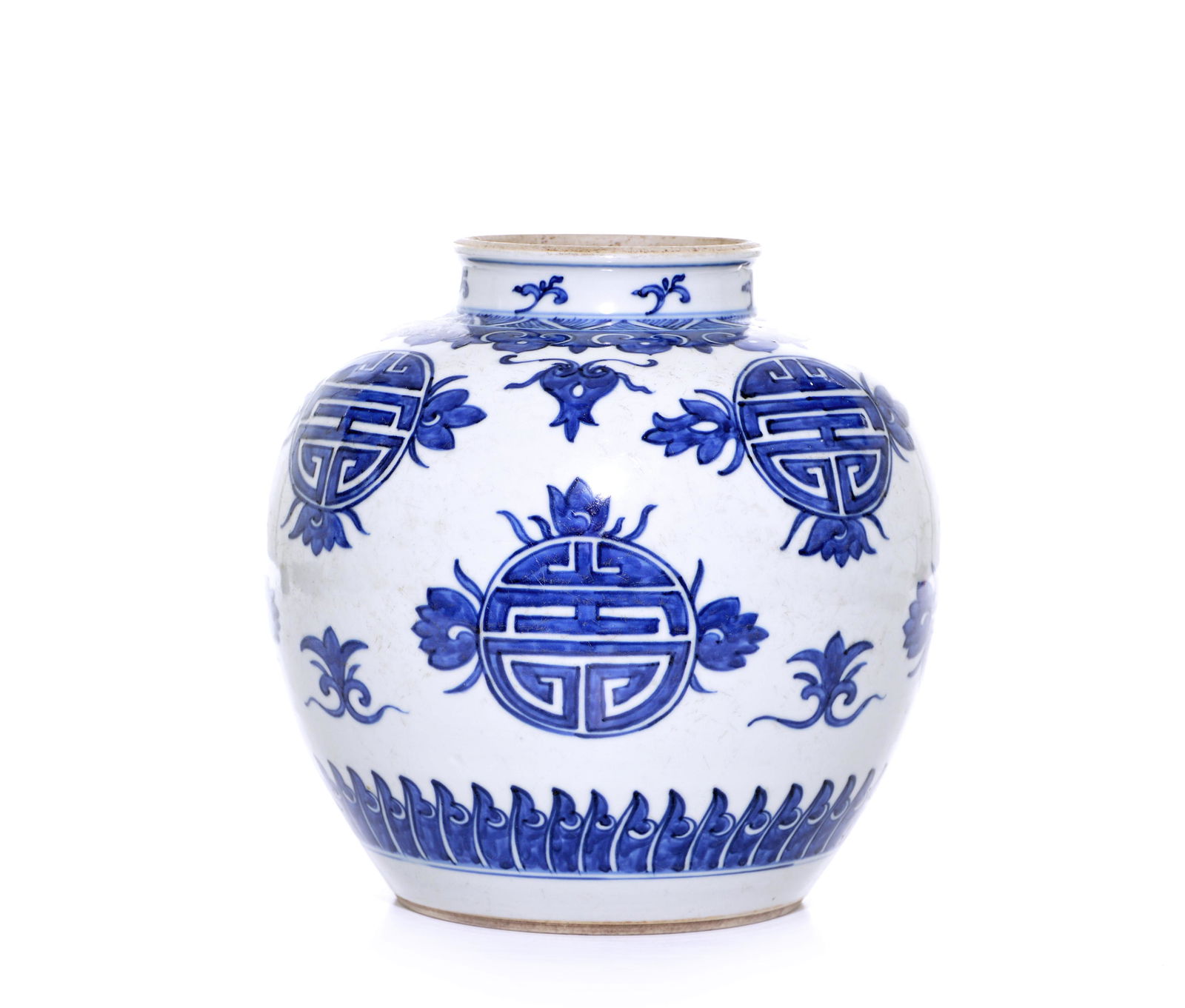 A Fine Chinese Blue and White Porcelain Jar (1 of 15)