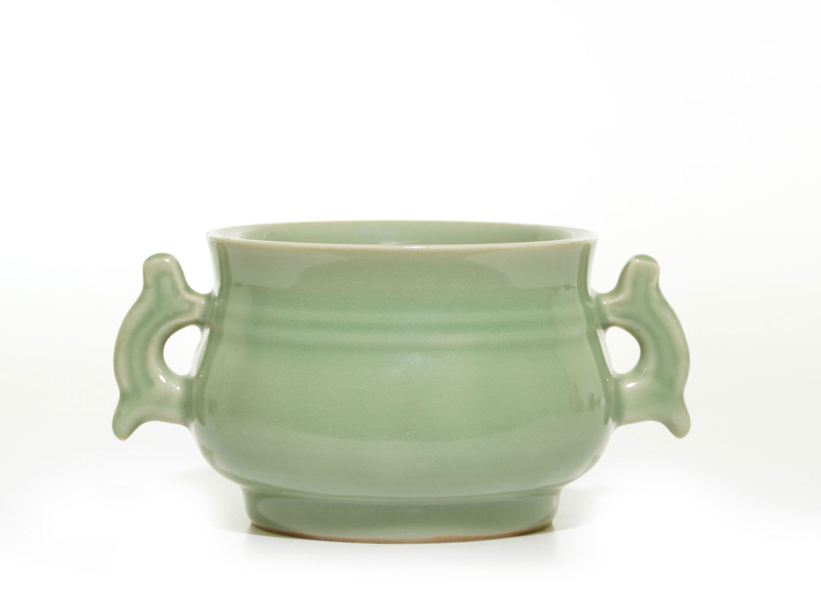 A Fine Chinese Celadon Porcelain Burner (1 of 5)