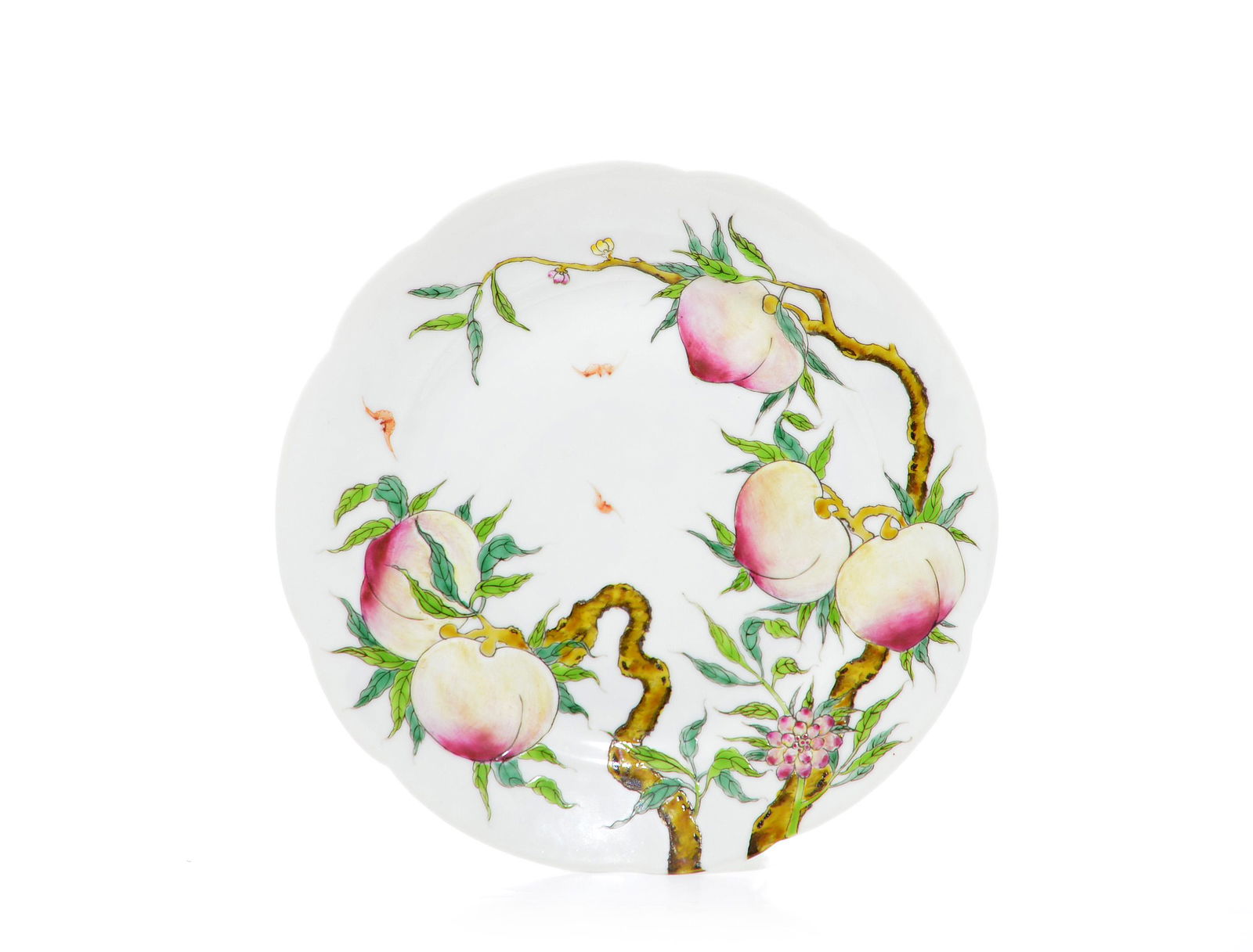A Rare Chinese Famille Rose Plate (1 of 3)