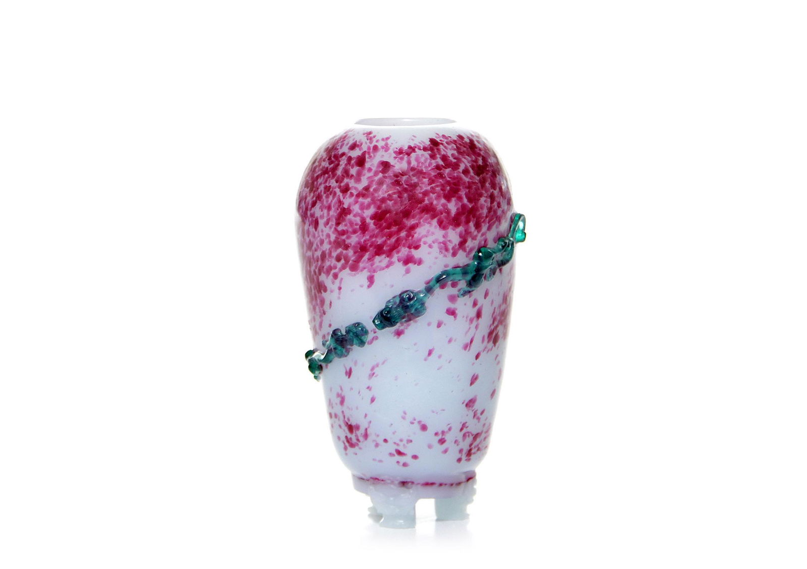 A Fine Chinese Peking Glass Vase (1 of 9)