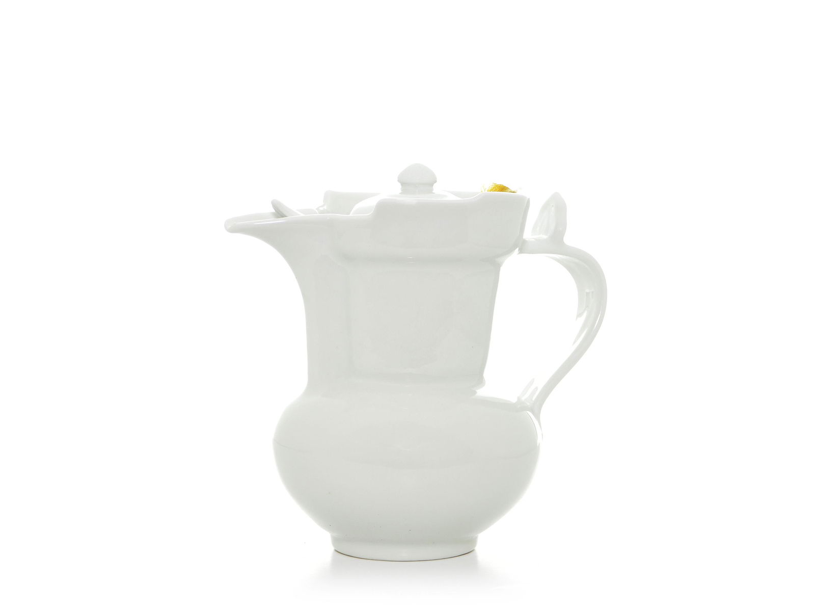 A Very Rare Chinese 'Sweet-White' 'Monk's Cap' Ewer (1 of 9)