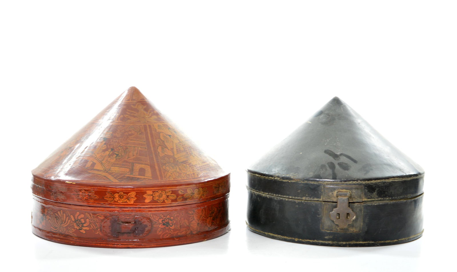 Two Chinese Hat Boxes (1 of 8)