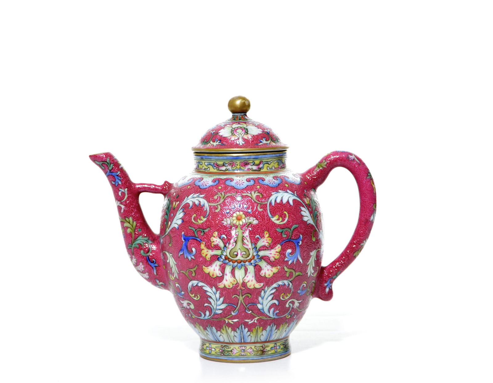 A Fine Chinese Famille Rose Teapot (1 of 12)