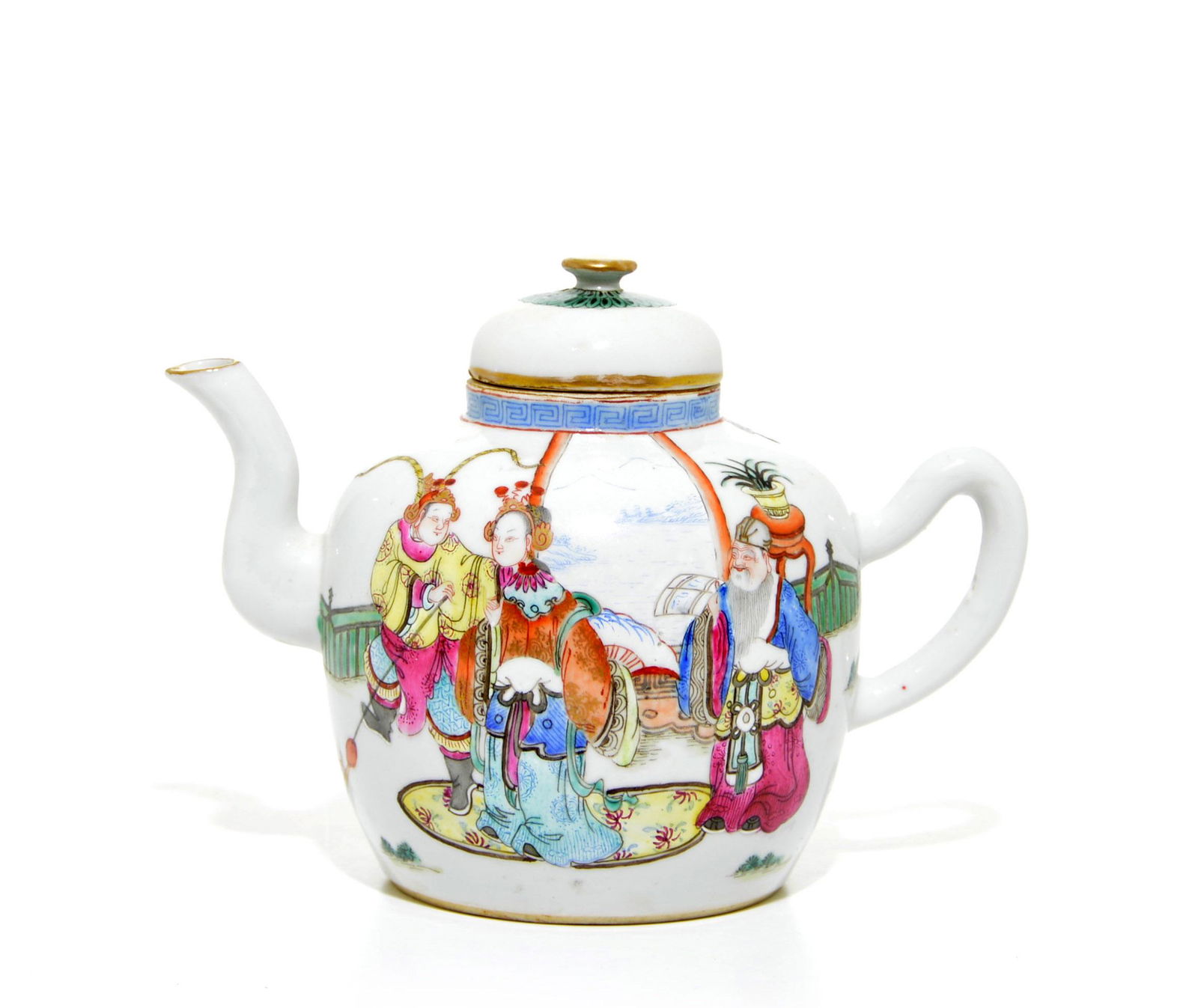 A Fine Chinese Famille Rose Teapot (1 of 14)