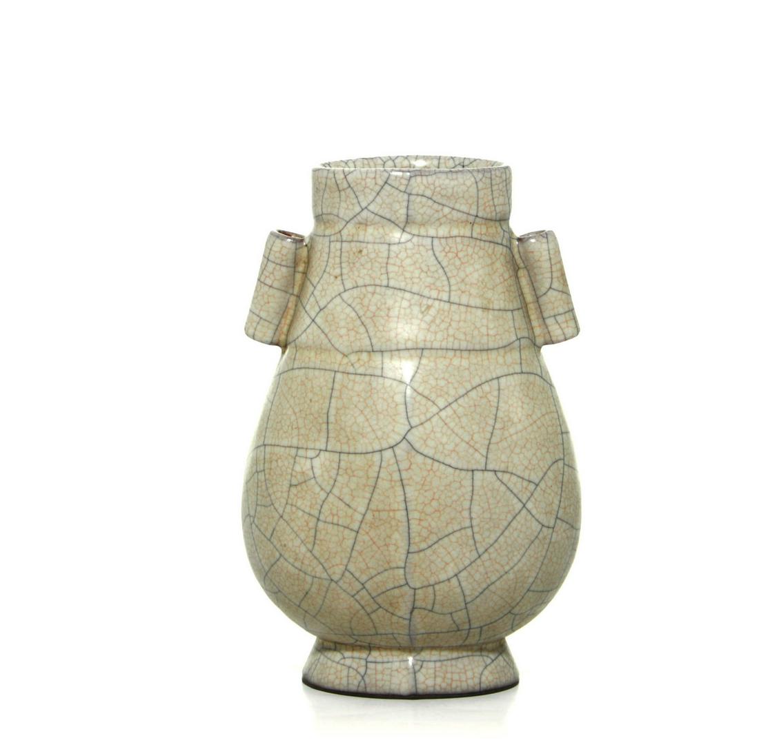 A Fine Chinese Ge-Type Porcelain Vase (1 of 5)