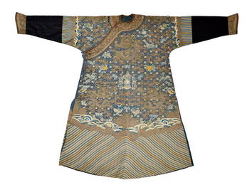 A Very Fine and Rare Chinese Kesi Dragon Robe