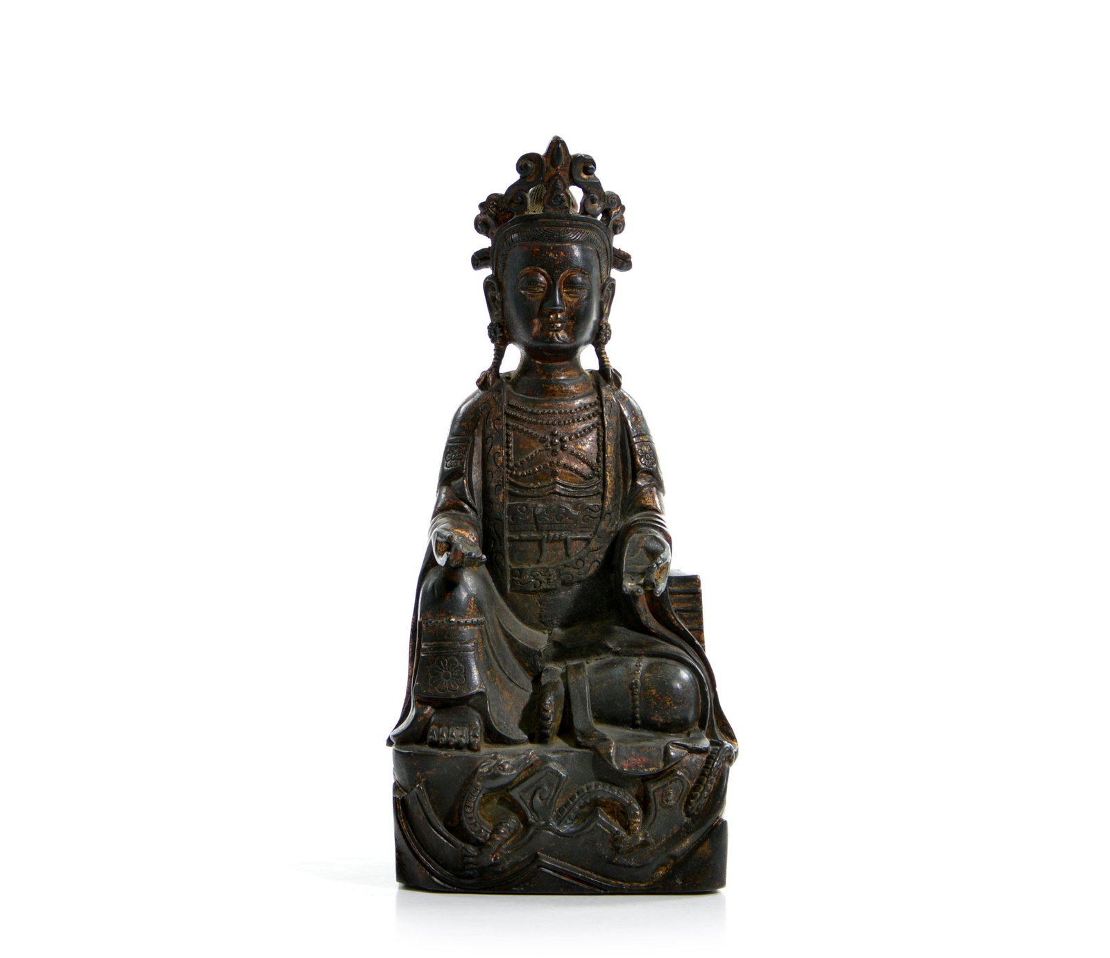 A Chinese Bronze Daoism Statuette (1 of 6)