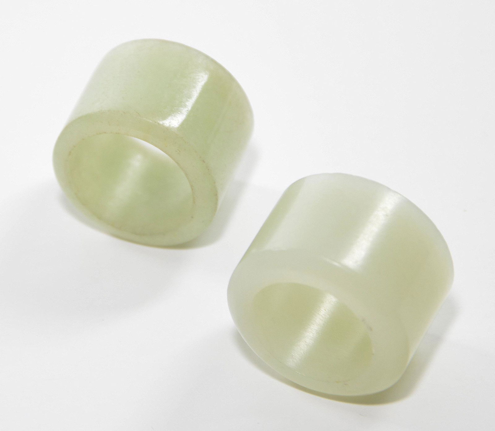 Two Chinese Jade Archer Rings (1 of 11)
