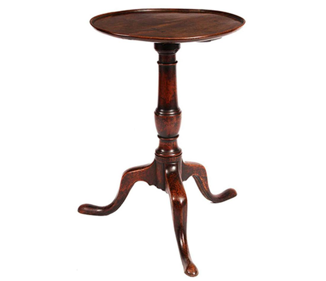 A Mahogany End Table (1 of 1)
