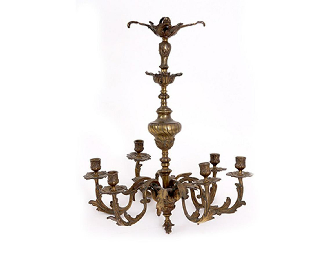 Brass Chandelier (1 of 1)