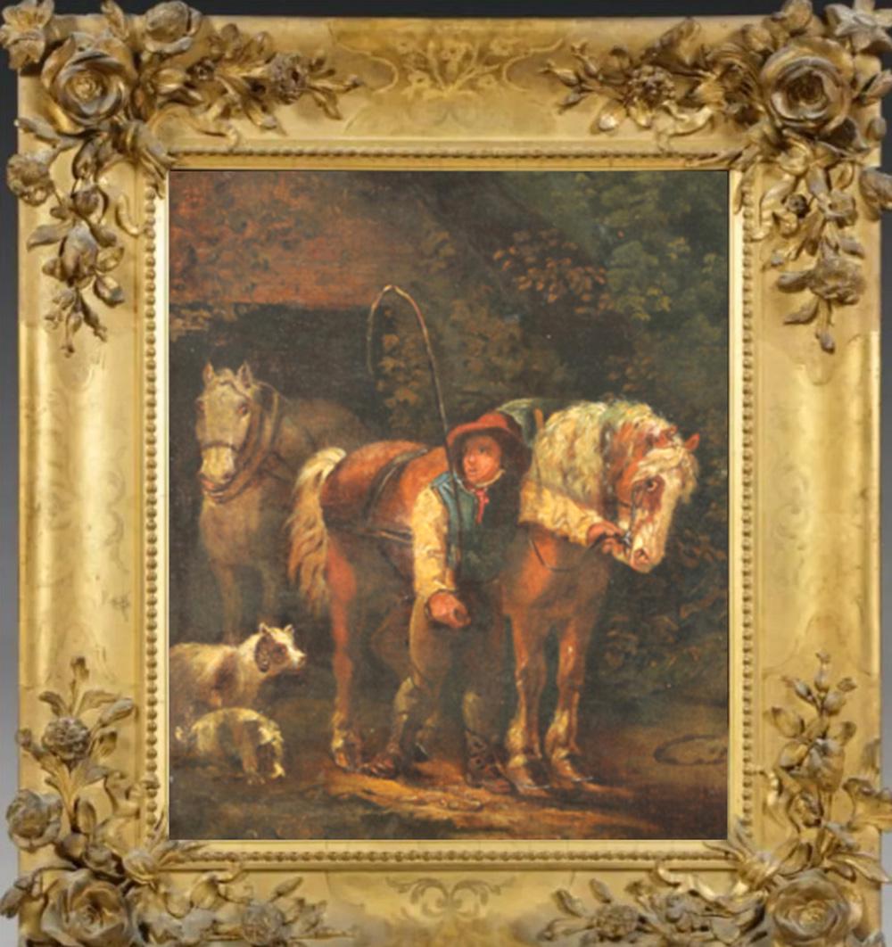 Portrait of a Boy and Work Horse (1 of 1)