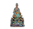 A Fine Fahua Porcelain 'Guan-Yin' Statuette