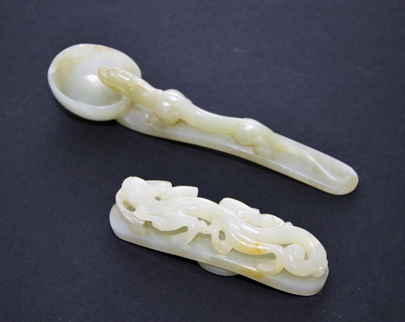 Two Chinese Jade Items (1 of 15)