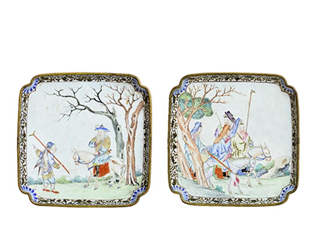 Two Chinese Enamel Dishes (1 of 1)