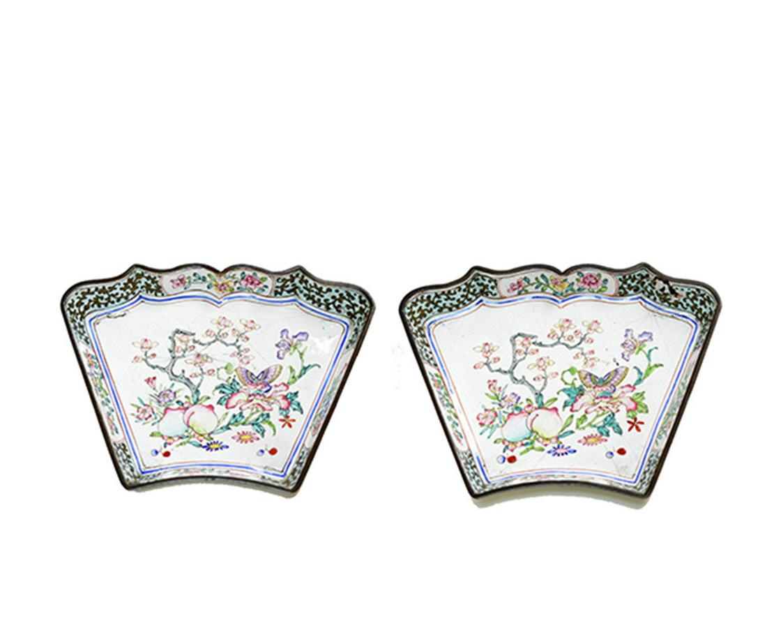 Two Chinese Enamel Dishes (1 of 1)