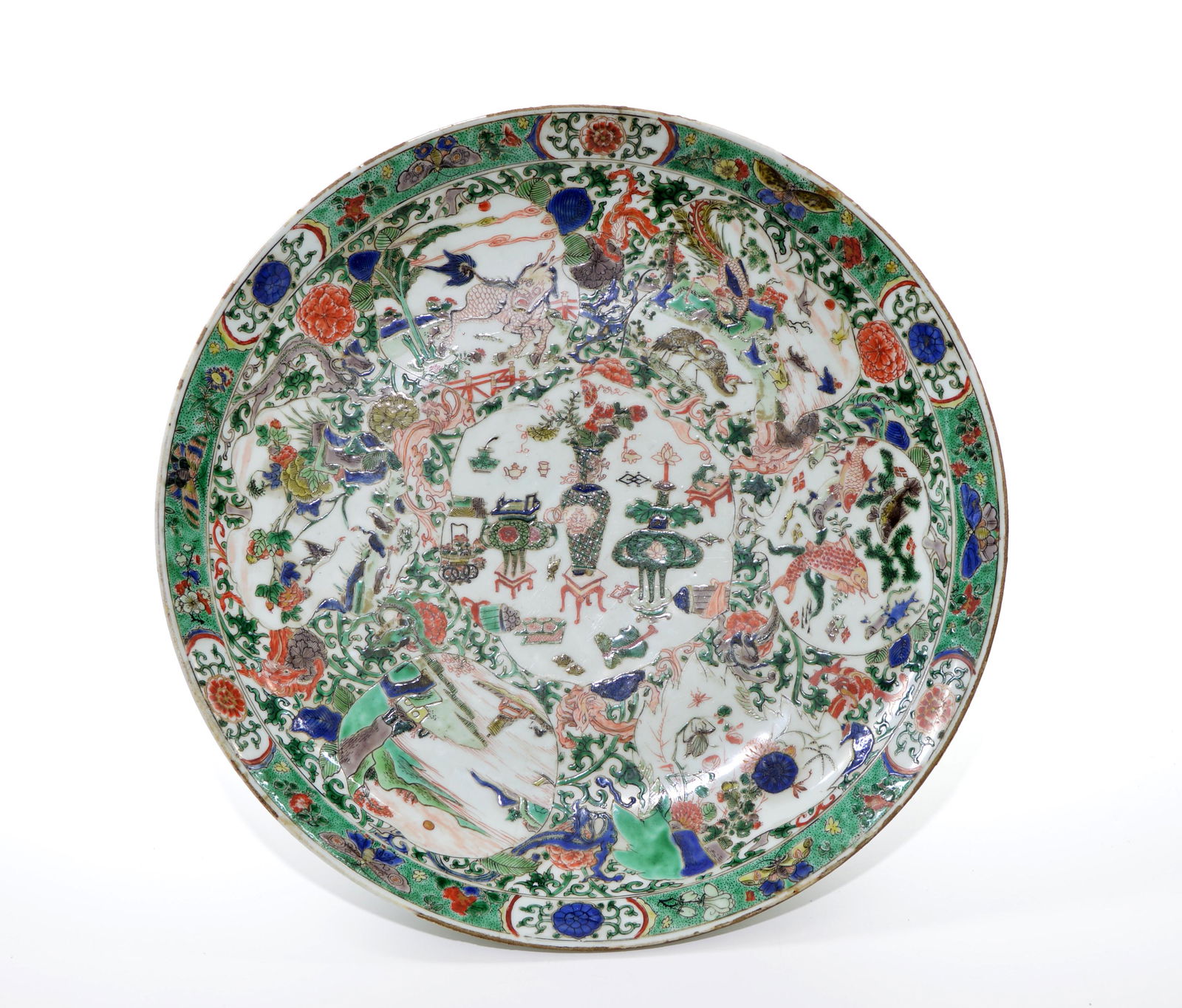 A Chinese Famille Verte Dish (1 of 1)