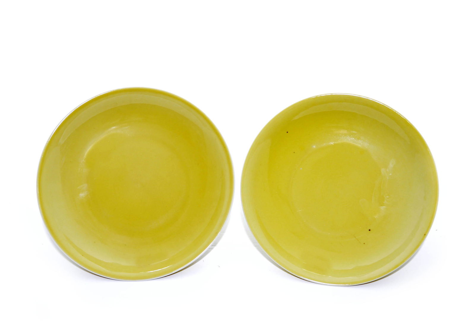 Pair of Chinese Yellow Dishes (1 of 11)