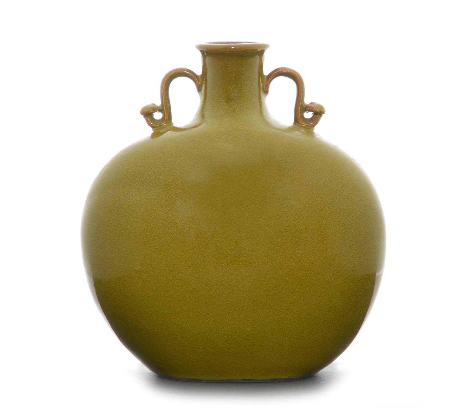 A Rare Chinese 'Teadust' Moonflask Vase (1 of 13)