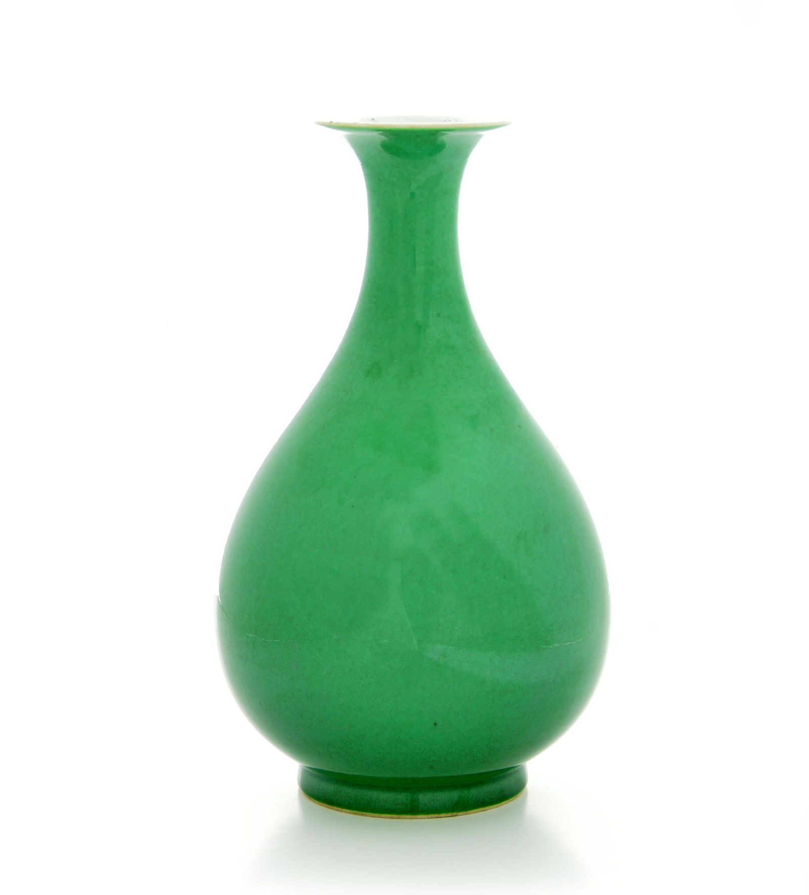 Rare Chinese 'Apple-Green' Vase (1 of 11)