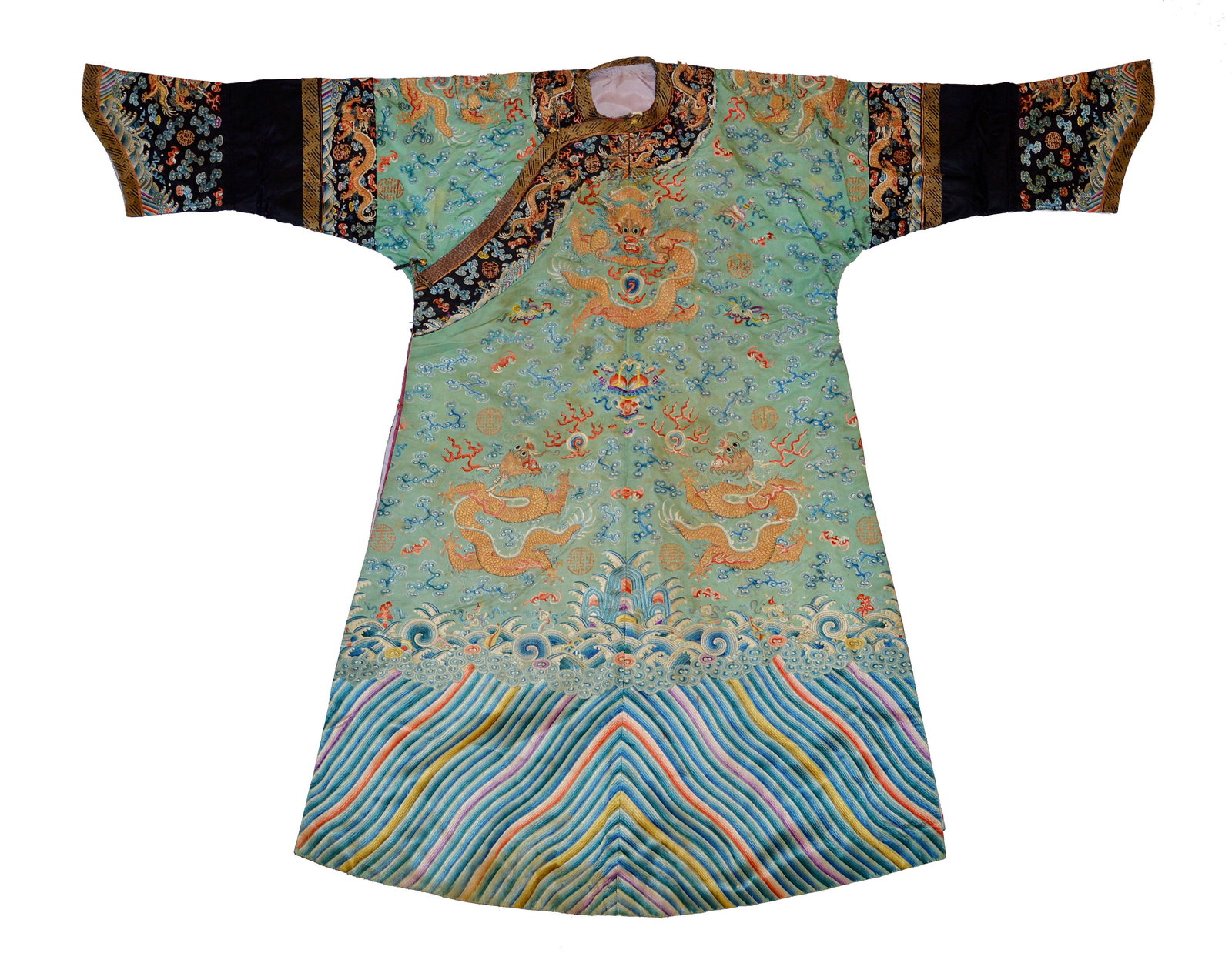 Rare Chinese Court Lady Dragon Robe (1 of 15)