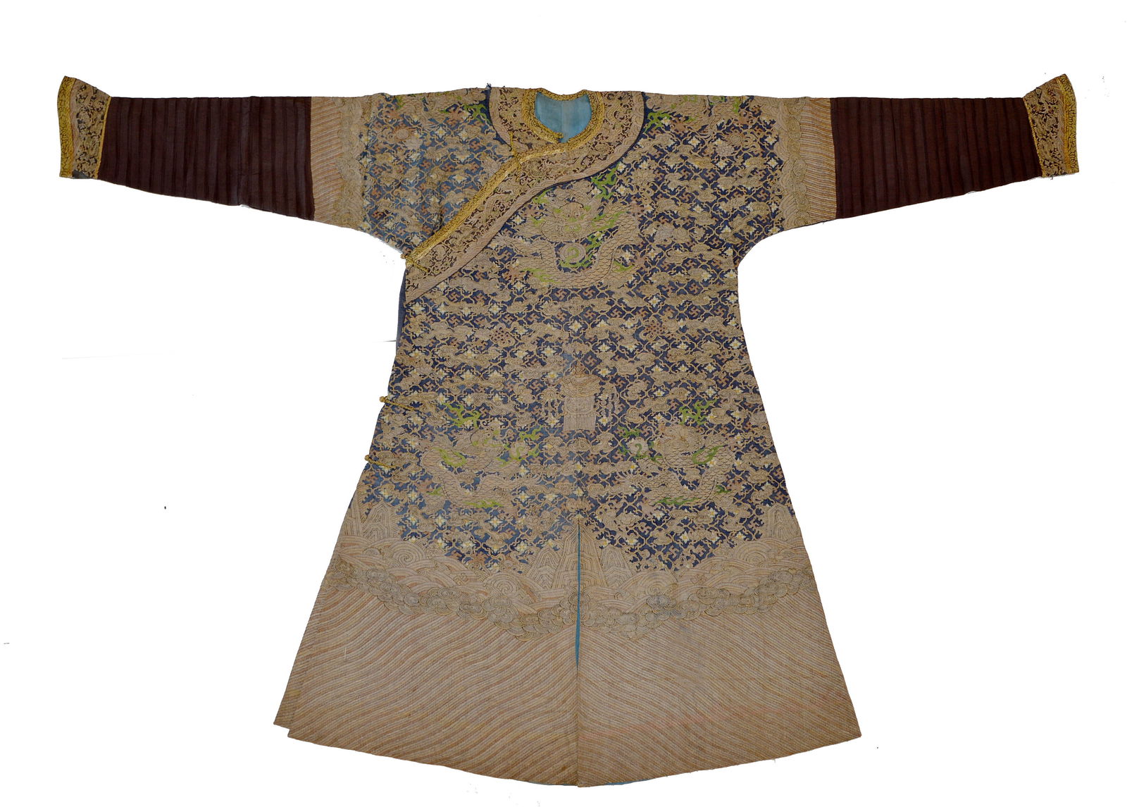 Large and Rare Chinese Kesi Dragon Robe (1 of 18)