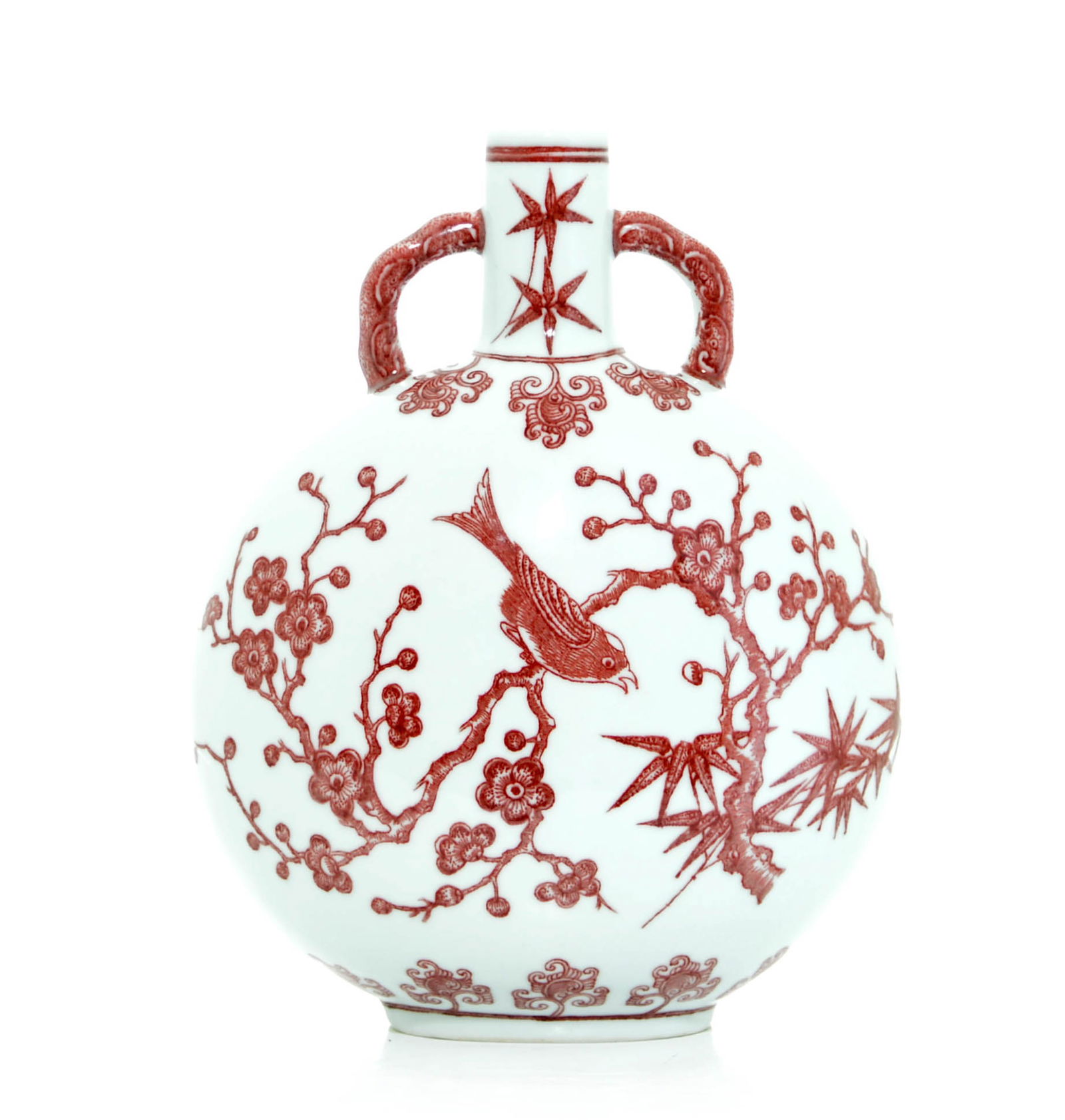 Rare Chinese Copper-Red Moon Flask Vase (1 of 19)