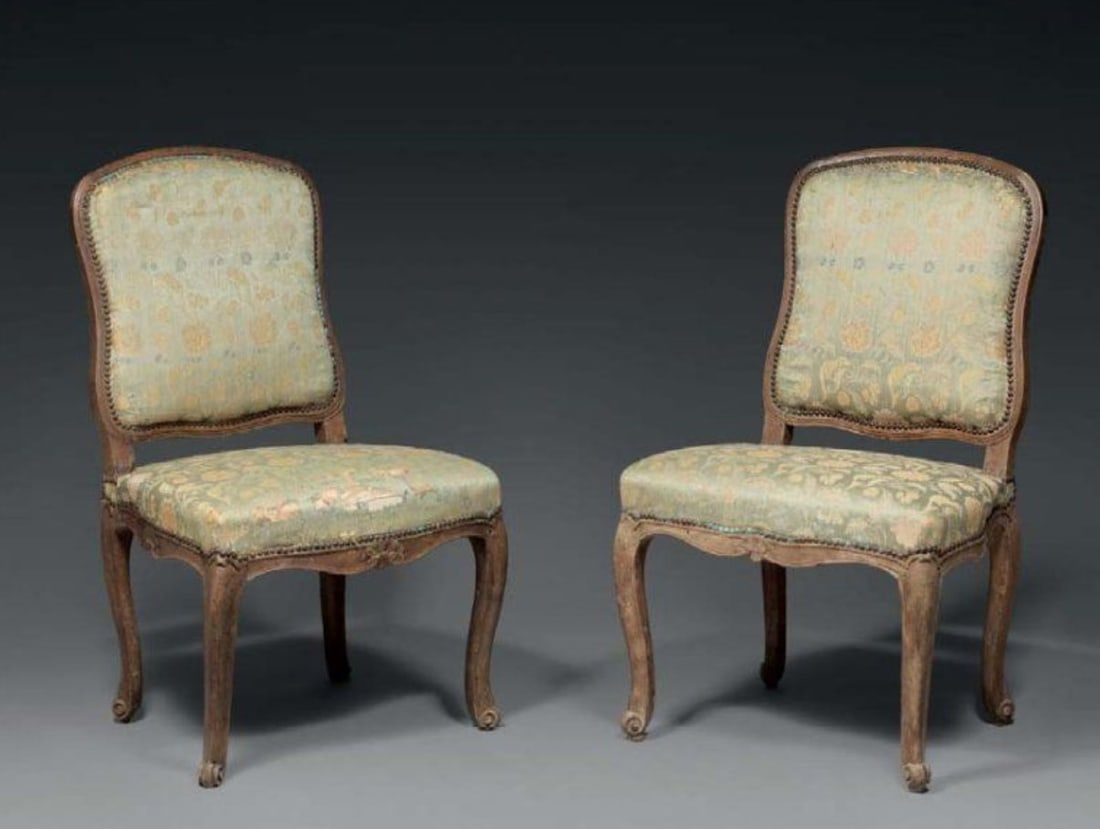 Pair of Wood Chairs