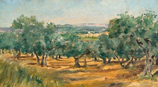 Paint of Olive Field