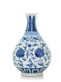 Fine Chinese Blue and White Vase