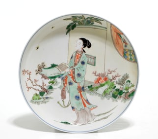 Chinese Famille Verte Dish