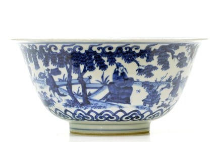 Rare Chinese Blue and White Bowl