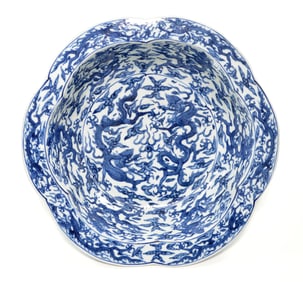 Chinese Blue and White 'Dragon' Bowl