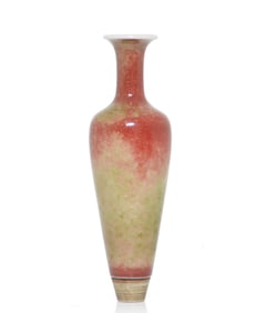 Fine Chinese Kangxi Peachbloom Vase