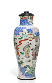 Large Chinese Transitional Vase