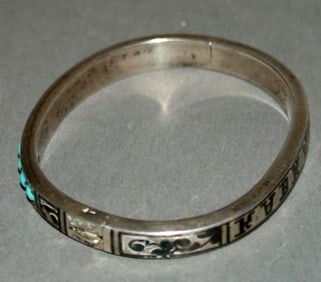 White Metal Bracelet