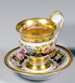 Pair of Cups and Dishes