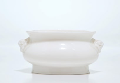 Fine Chinese White-Glaze Incense Burner