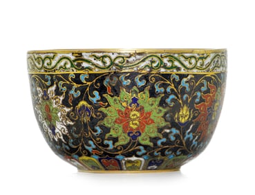 Chinese Cloisonne Bowl