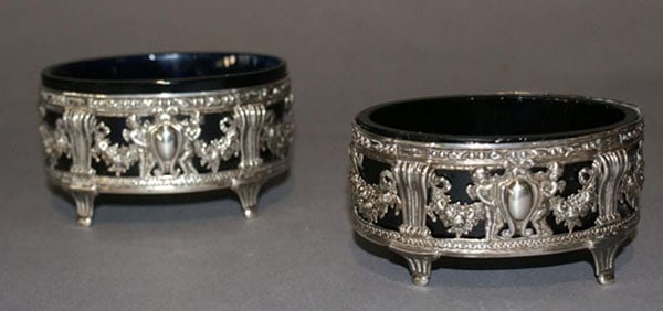 White Metal Containers