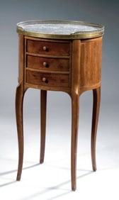 Hardwood Oval Chest