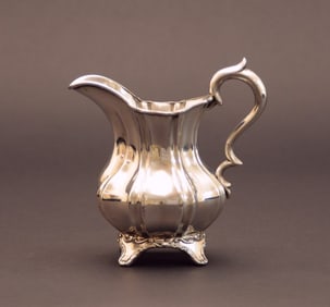 White Metal Jug