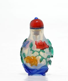 Peking Glass Snuff Bottle